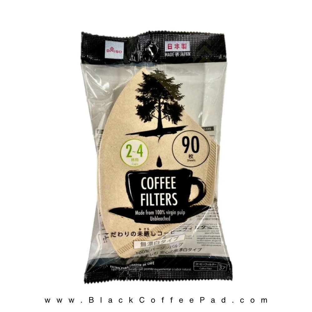 فیلتر قهوه دایسو سایز 2-4 cup بسته 90 عددی | Coffee Filters 2-4cups UnBleached-90sheets