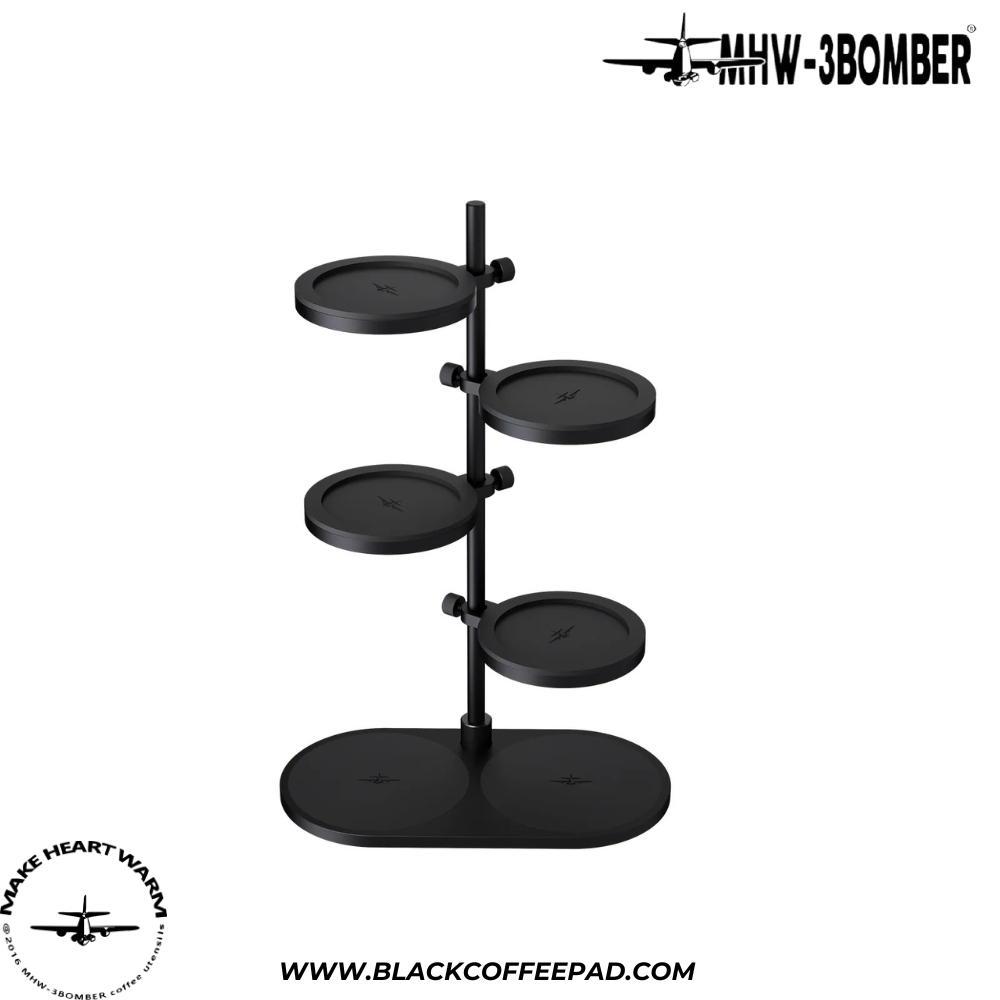  استند نگهدارنده ی بسکت پرتافیلتر و اکسسوری قهوه مدل 5 طبقه مگنتی | MHW-3BOMBER Magnetic Storage Stand 