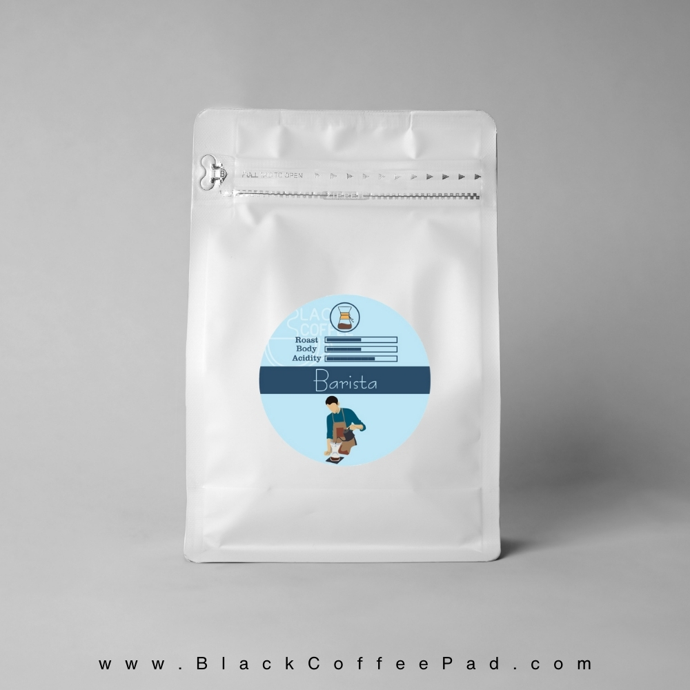  دانه قهوه باریستا Barista Coffee Beans | بلک کافی | فروشگاه قهوه و محصولات قهوه| دانه قهوه | بسته بندی قهوه 