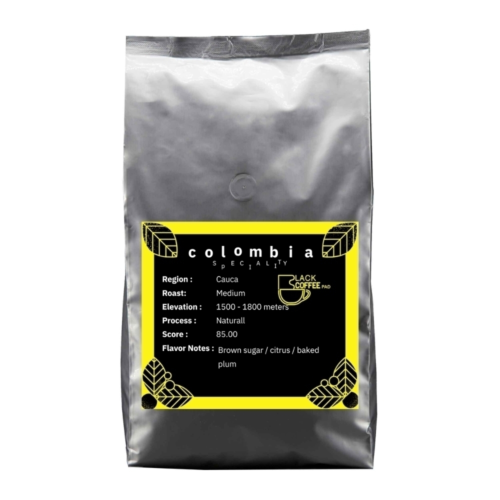  خرید و قیمت دانه قهوه اسپشالتی  کلمبیا کائوکا 1 کیلوگرم | Colombia CaucaSpecialty Coffee Bean 