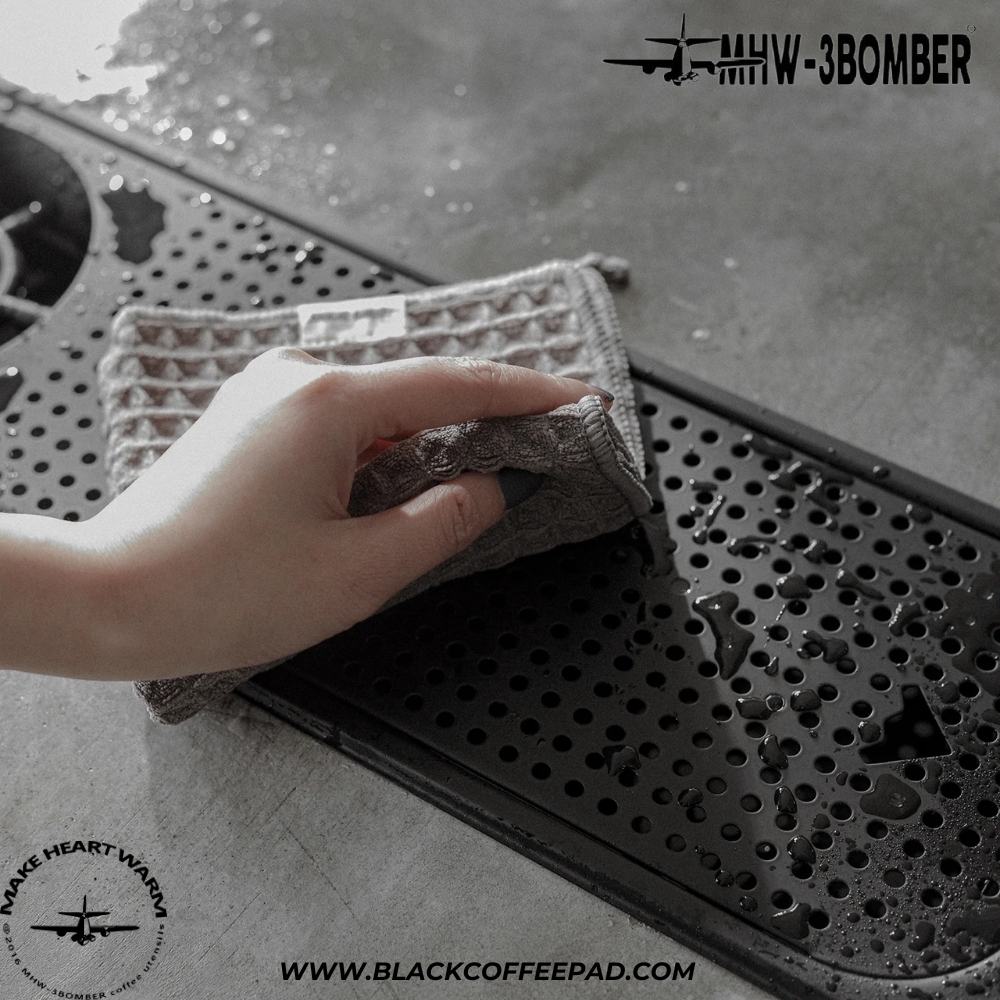 دستمال باریستا بمبر مدل وافل بار 30x30 و 30x70 سانتی متر | MHW-3BOMBER Waffle Bar Towel