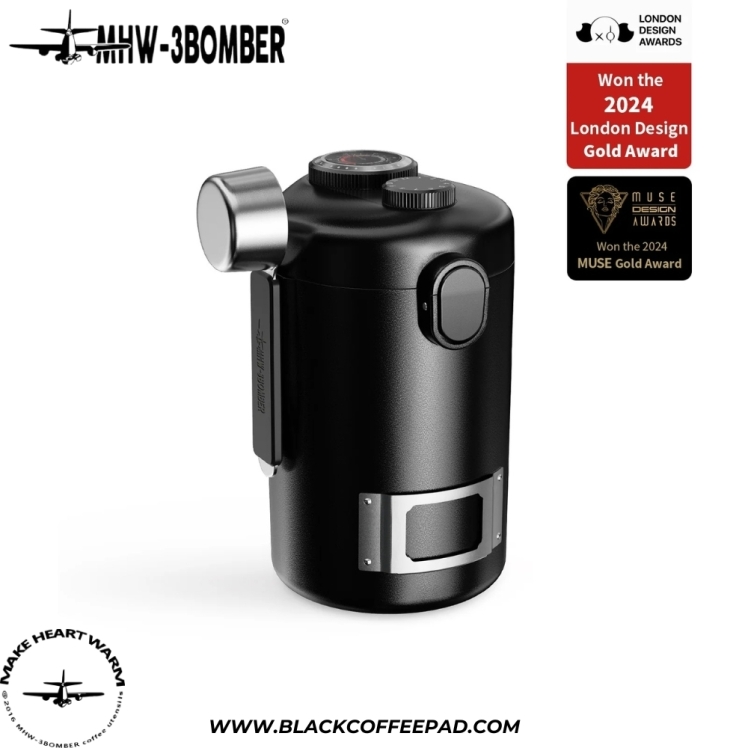 بانکه وکیوم دانه قهوه استیل بمبر | MHW-3BOMBER Coffee Gambo Sealed Canister