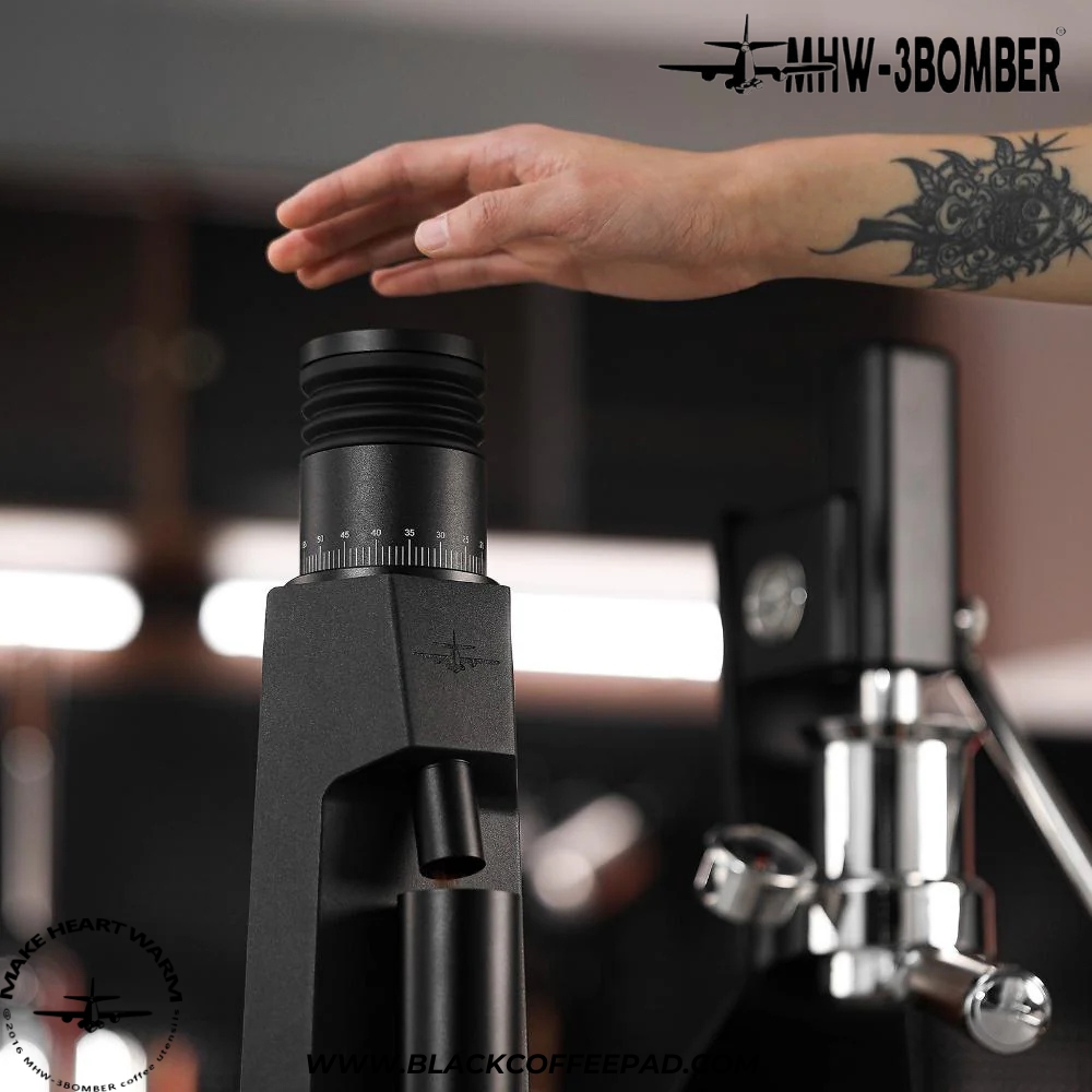 آسیاب قهوه بمبر مدل Sniper (G6152B-OS) مشکی مات | MHW-3BOMBER Sniper Electric Coffee Grinder