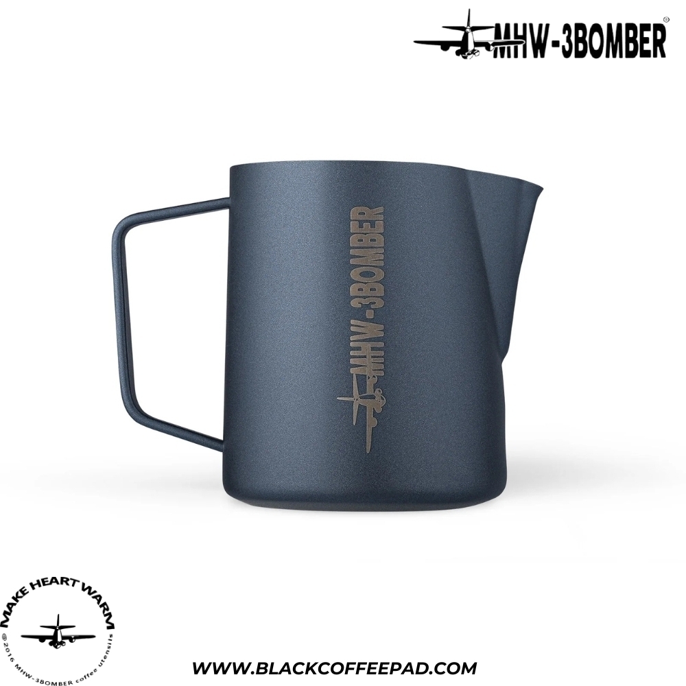  پیچر بمبر ورژن 5 ظرفیت 500 میلی لیتر رنگ سرمه ای مات | MHW-3BOMBER Latte Art Pitcher 5.0 Matte Blue 