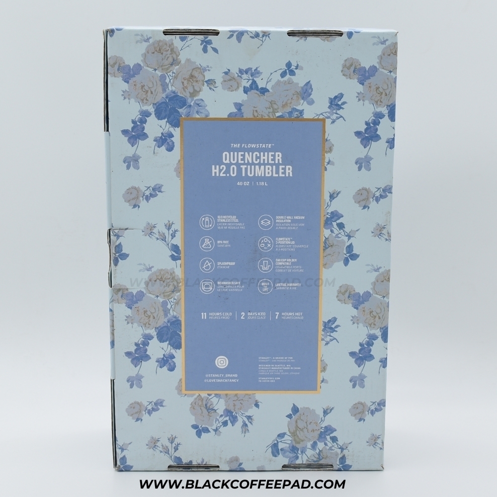  تراول ماگ استنلی مدل لاو شک فنسی گنجایش 1.18 لیتر (اورجینال - لیمیتد ادیشن) | The Stanley X LoveShackFancy Holiday Quenc 