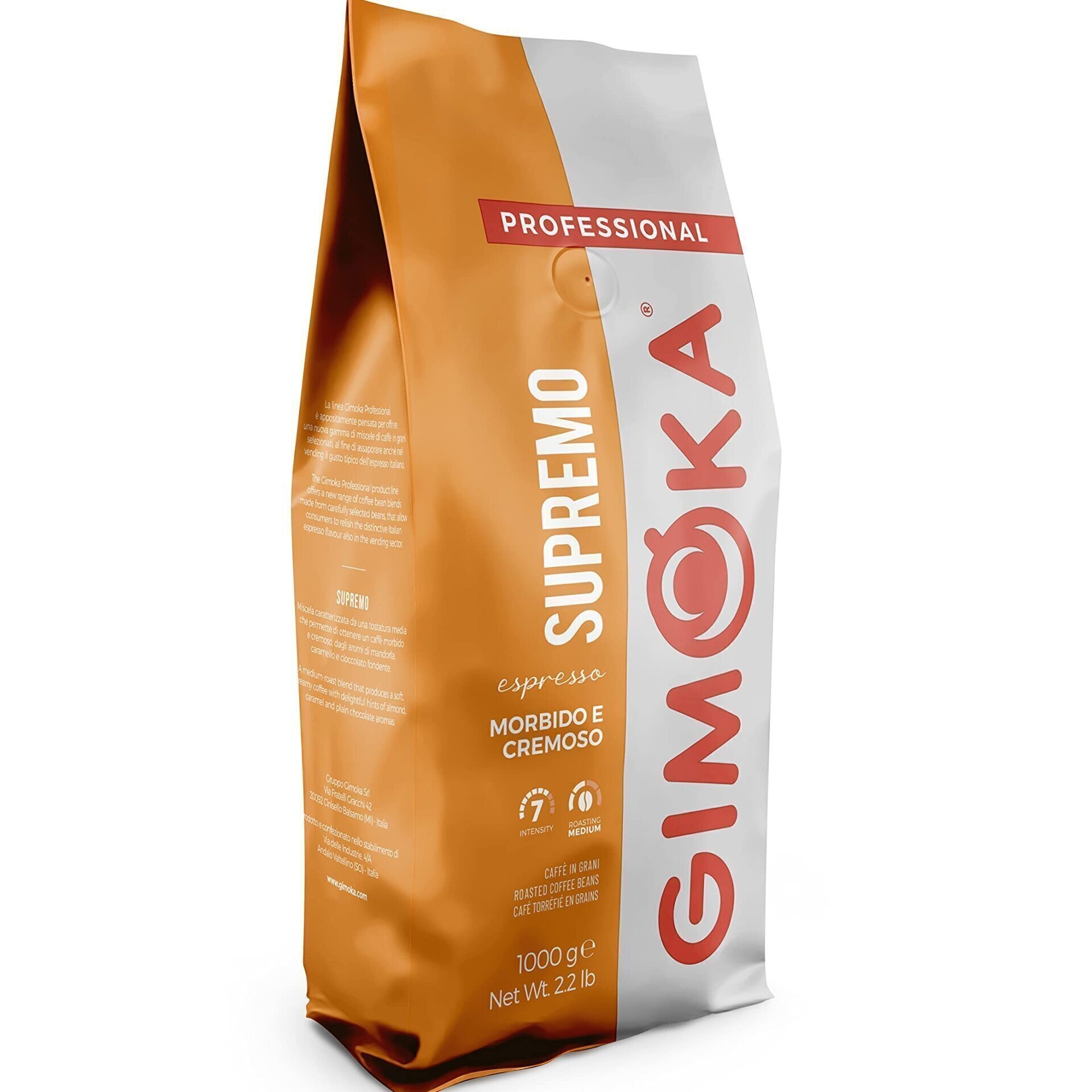  دانه قهوه جیموکا مدل سوپریمو 1 کیلوگرمی |  Gimoka Supremo Classico Coffee bean 