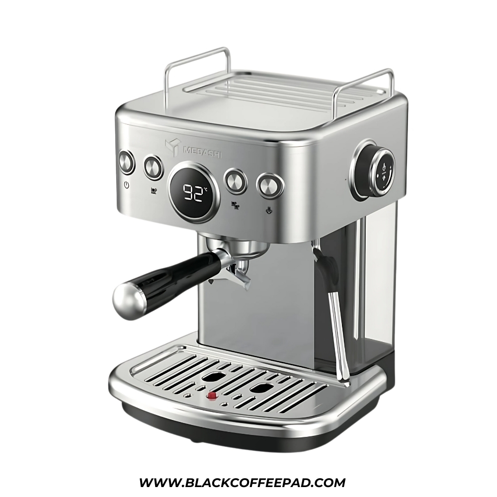  اسپرسوساز نیمه صنعتی مباشی مدل ME-ECM 2116 (رنگ استیل) 