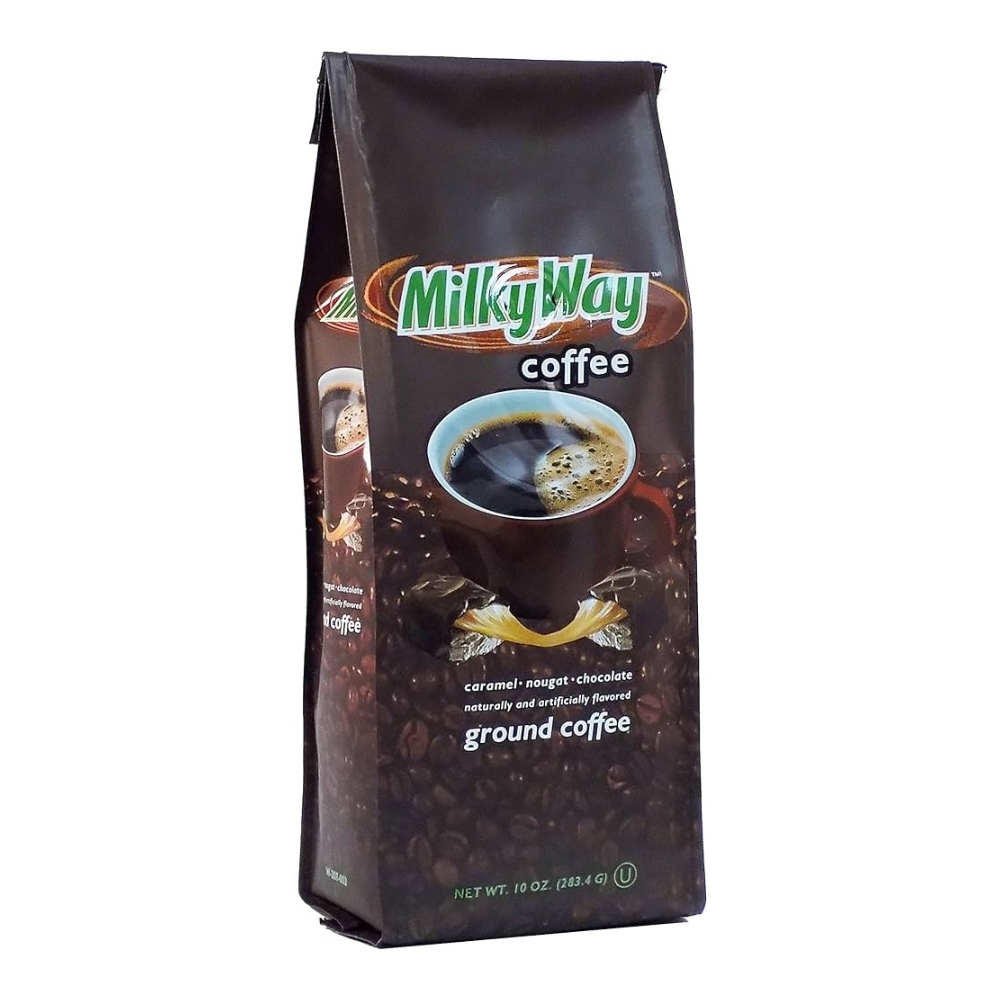  پودر قهوه آسیاب شده دمی گرند کافی مدل شکلات میلکی وی وزن 283 گرم | Ground Coffee MilkyWay Coffee 