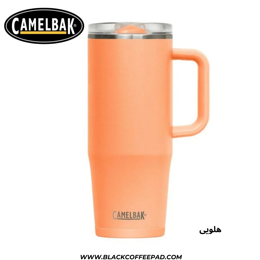  ماگ سفری کمل بک مدل Thrive Mug گنجایش 0.95 لیتر هلویی 