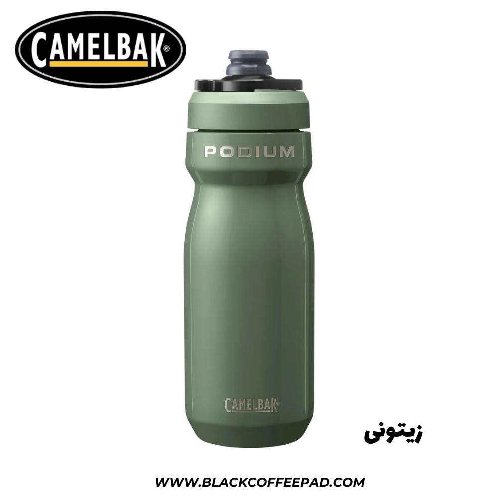  قمقمه دوجداره کمل بک مدل پادیوم ۰٫53 لیتر | Camelbak Podium® Steel Bike 18oz 