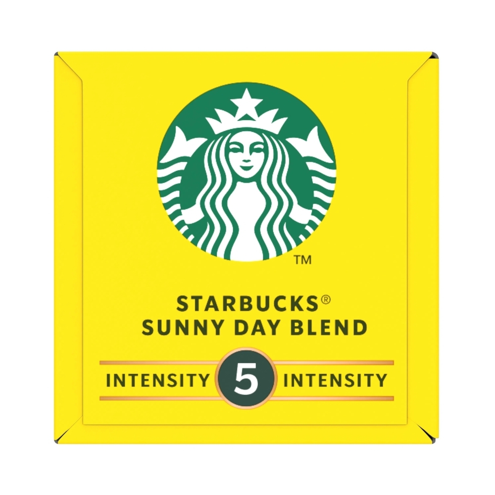  کپسول قهوه استارباکس سایز نسپرسو 10 عددی سانی دی بلند | Sunny Day Blend Single Origin Starbucks by Nespresso® 10 pods 