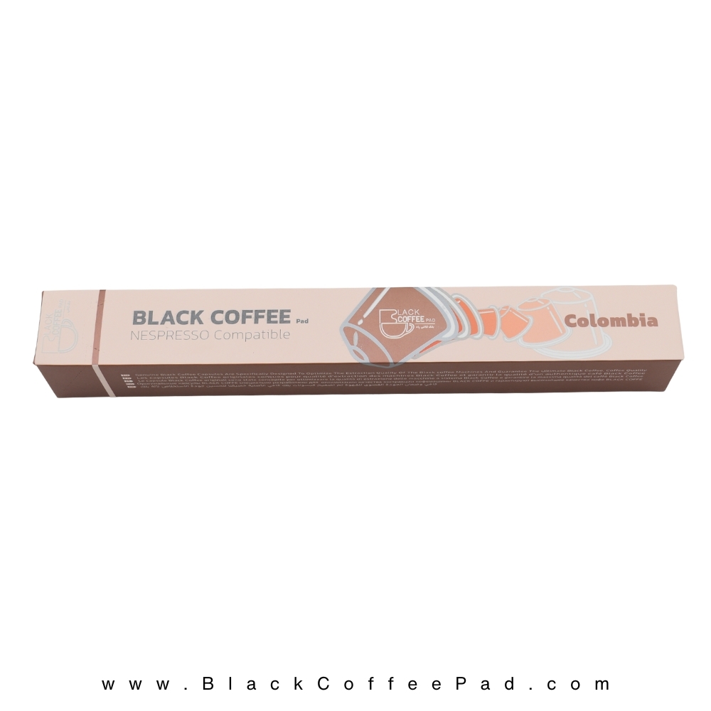  کپسول قهوه بلک کافی کلمبیا (سایز نسپرسو) | Black coffee Colombia Nespresso Coffee capsule (جدید) 