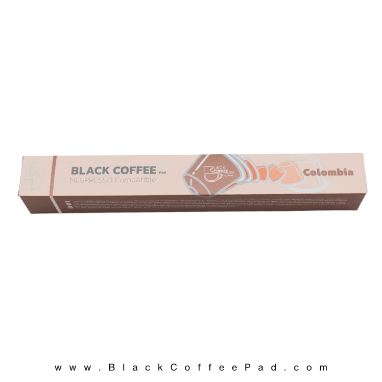 کپسول قهوه بلک کافی کلمبیا (سایز نسپرسو) | Black coffee Colombia Nespresso Coffee capsule (جدید)