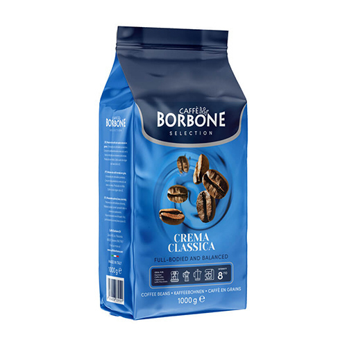  دانه قهوه بوربن کرما کلاسیکا یک کیلو گرم | Caffe Borbone Crema Classica | قهوه بوربن 