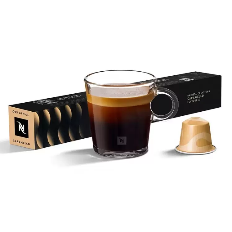 کپسول نسپرسو کاراملو | Nesspresso Caramello | کپسول کاراملو | کاراملو نسپرسو | خرید کپسول قهوه نسپرسو 