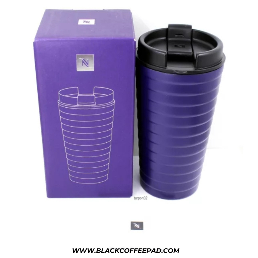  تراول ماگ نسپرسو مدل تاچ آرپیجیو بنفش لیمیتد گنجایش 0.4 لیتر | Touch Travel Mug Arpeggio Purple Limited 