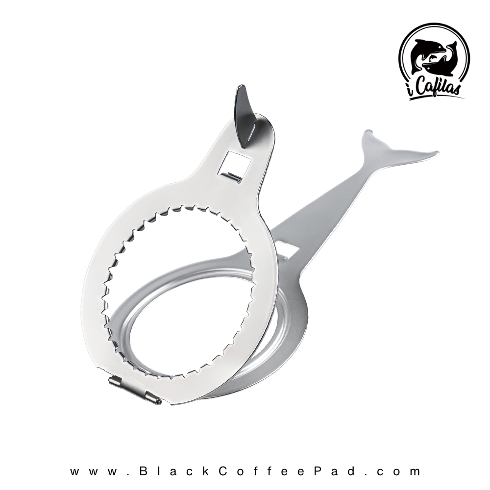  دریپر کاغذی آیکافیلاس پایه فلزی و فیلتر کاغذی مدل HLB15 بسته 40 عددی | HLB15 Simplest Paper Dripper Mini iCafilas 