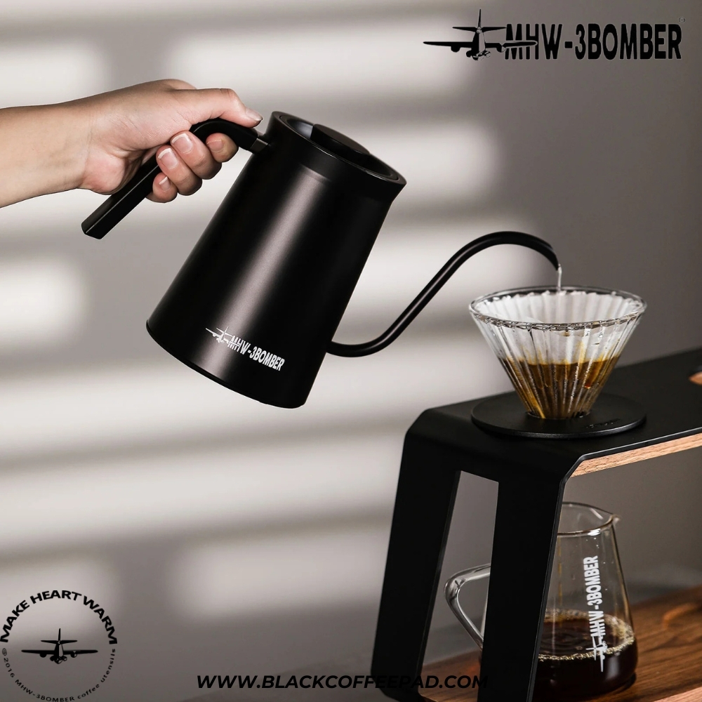  کتل برقی بمبر مدل اساسین گنجایش 600 میلی لیتر | MHW-3BOMBER Assassin Gooseneck Electric Kettle 