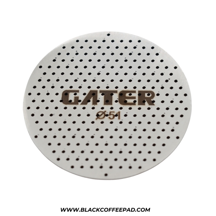 پاک اسکرین گتر مدل استیل سایز 51 میلی متر | Gater Puck Screen 51 mm 