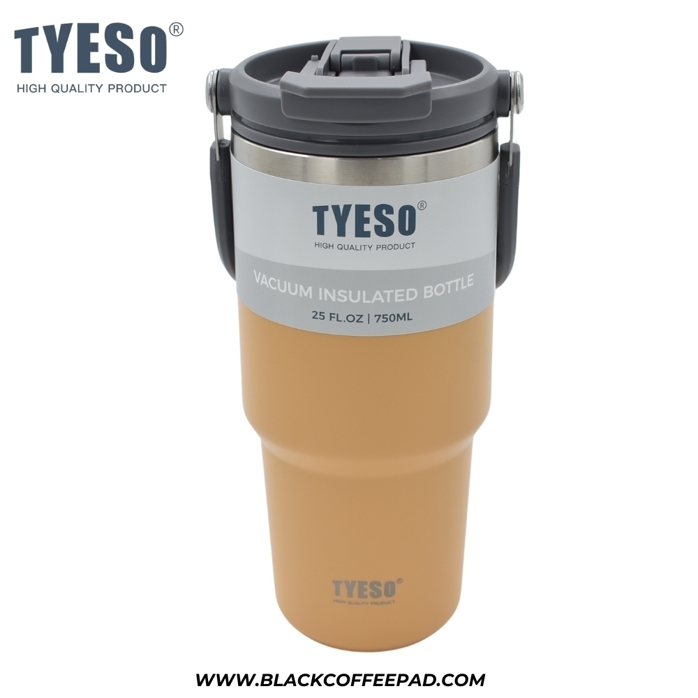  تراول ماگ تایسو مدل 2 حالته دسته دار گنجایش 0.75 لیتر | Tyeso Vaccum Insulted Bottle 0.75 Litr 
