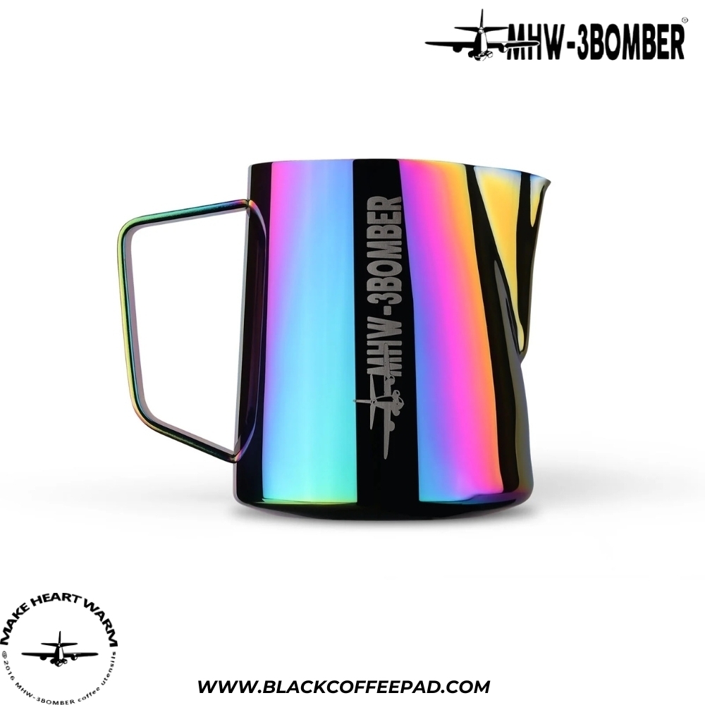  شیرجوش ام اچ دبلیو تری بمبر مدل پیچر ورژن 5 کد مولتی کالر | MHW-3BOMBER Latte Art Pitcher 5.0 Colorful 