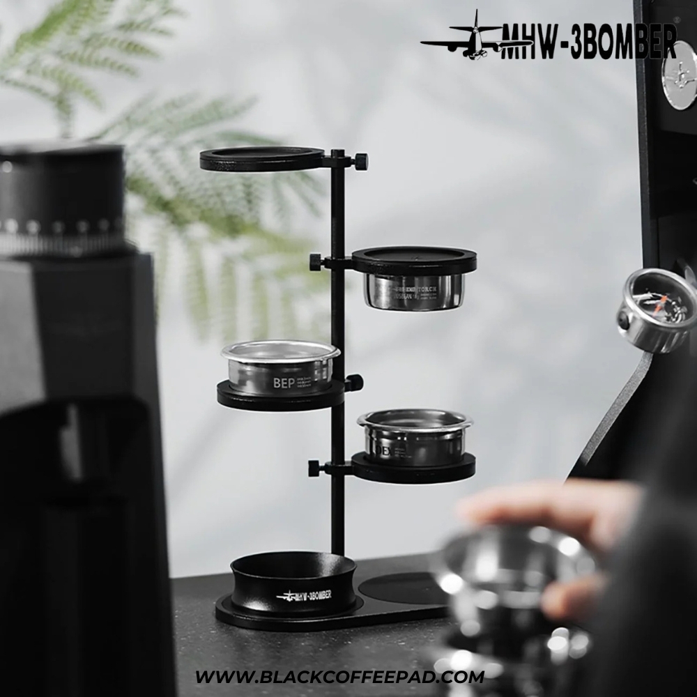  استند نگهدارنده ی بسکت پرتافیلتر و اکسسوری قهوه مدل 5 طبقه مگنتی | MHW-3BOMBER Magnetic Storage Stand 