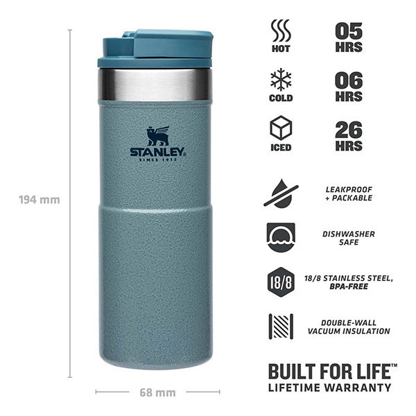  تراول ماگ استنلی مدل کلاسیک Stanley Classic Never Leak Travel Mug 350ml | تراول ماگ استنلی | محصولات استنلی 
