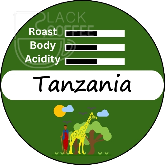 دانه قهوه تانزانیا 100% ربوستا | Tanzania Coffee Beans