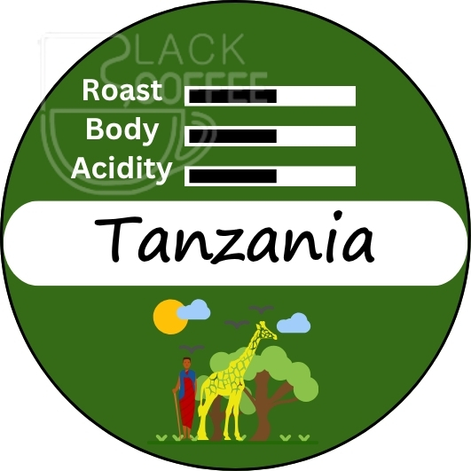 دانه قهوه تانزانیا 100% ربوستا | Tanzania Coffee Beans