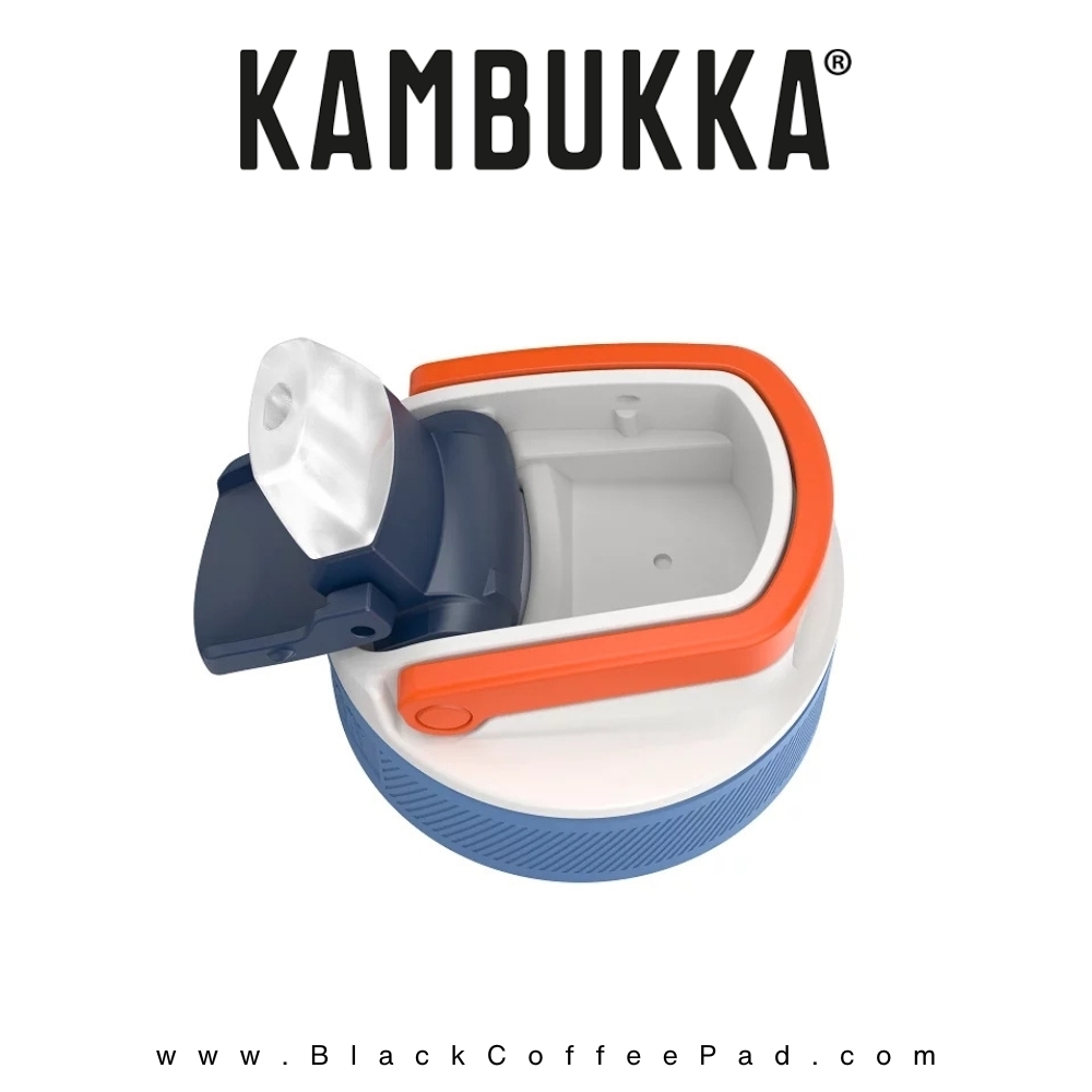  قمقمه کامبوکا بچه گانه نی دار مدل لاگون ۴۰۰ میلی لیتر | KAMBUKKA Road Dogs lagoon Bottle 400 ml 