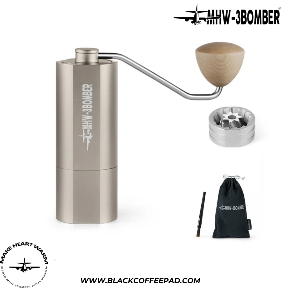  آسیاب دستی بمبر مدل BOMBER ADDER V3 G5840B | آسیاب قهوه دستی بمبر مدل Adder V3 