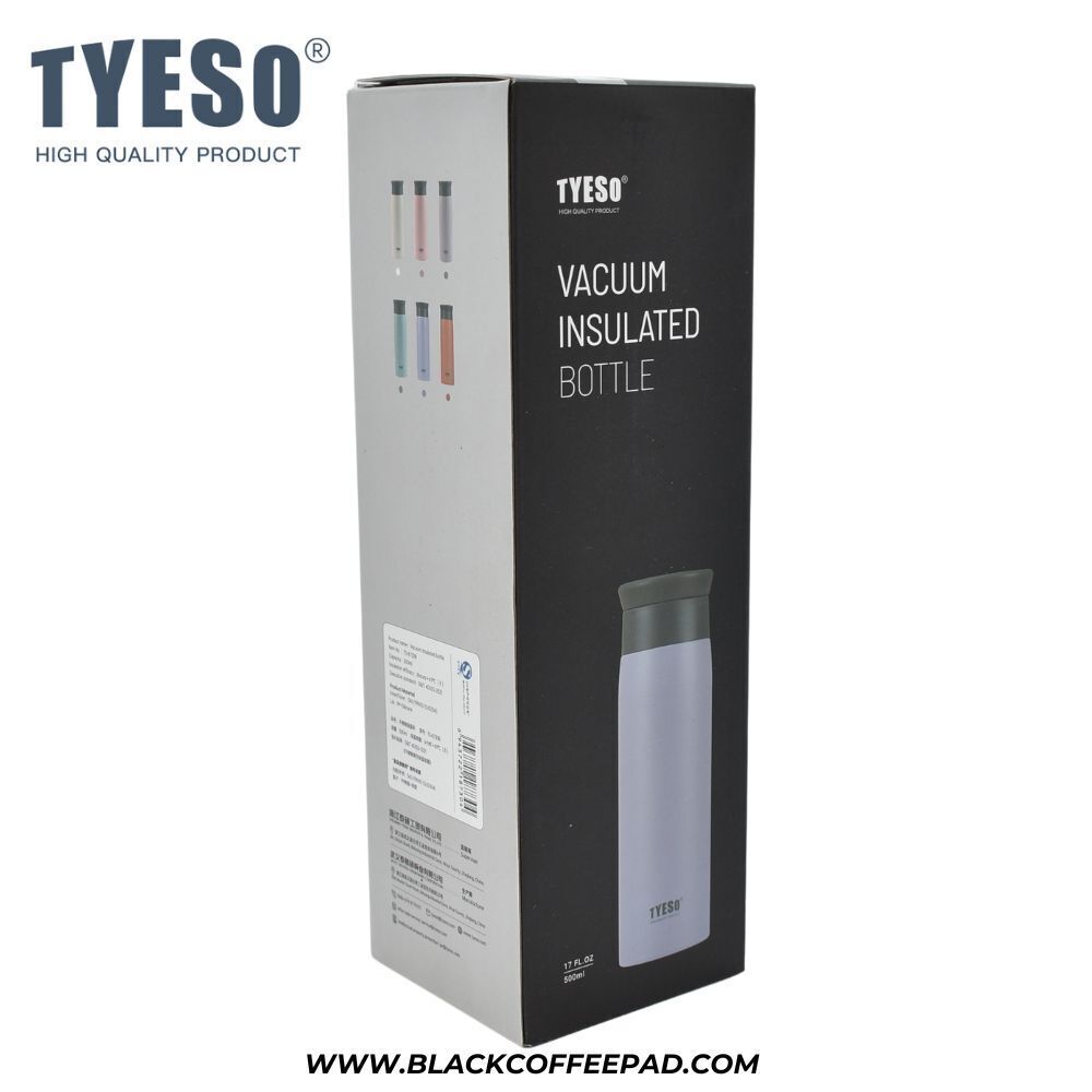  تراول ماگ تایسو مدل درب پیچی گنجایش 0.5 لیتر | Tyeso Vaccum Insulted Bottle 0.5 Litr 
