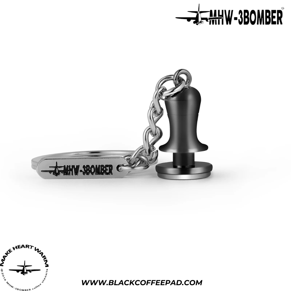  جاسوئیچی بمبر مدل پیچر، تمپر و پرتافیلتر | MHW-3BOMBER Coffee Gift Key Chain 