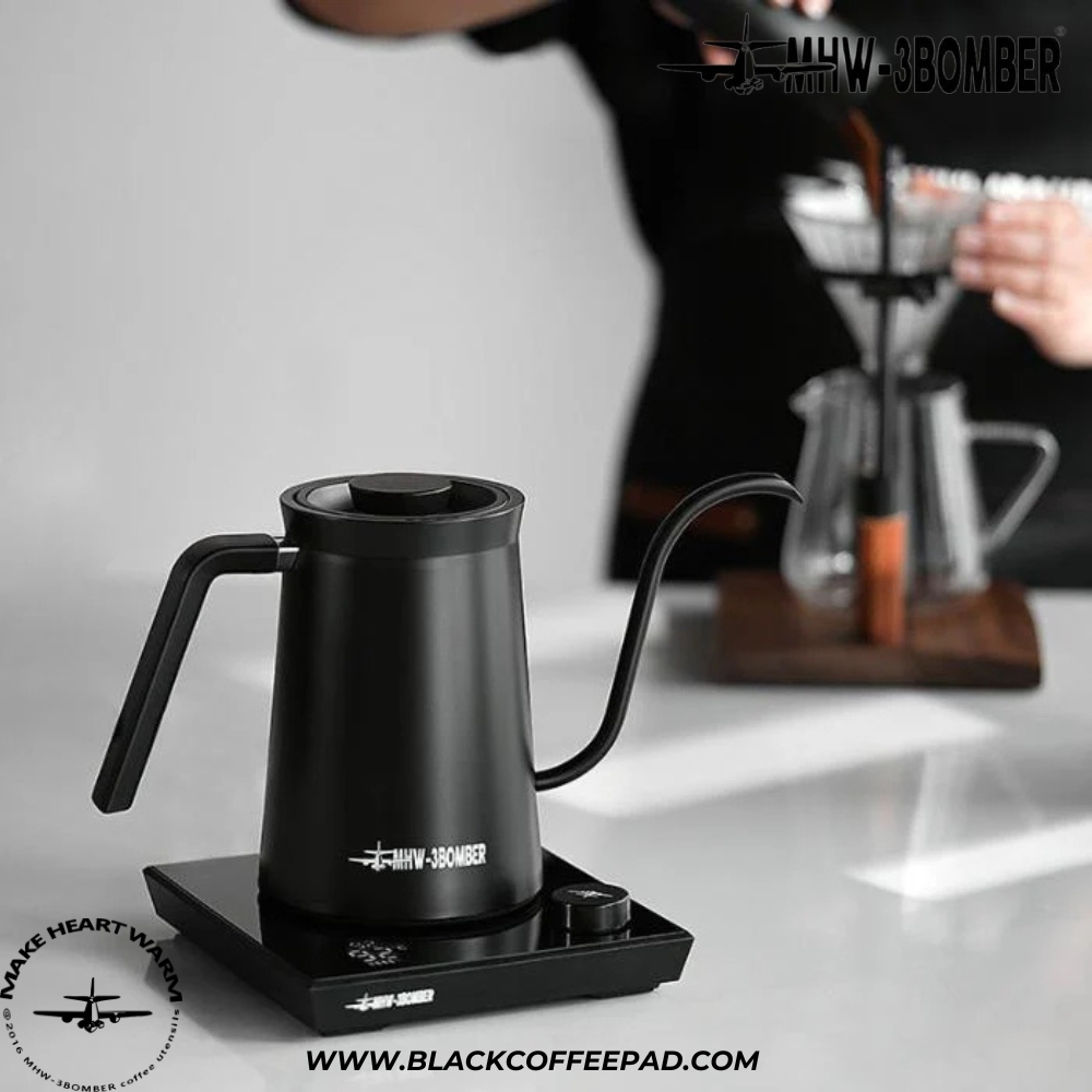  کتل برقی بمبر مدل اساسین گنجایش 600 میلی لیتر | MHW-3BOMBER Assassin Gooseneck Electric Kettle 