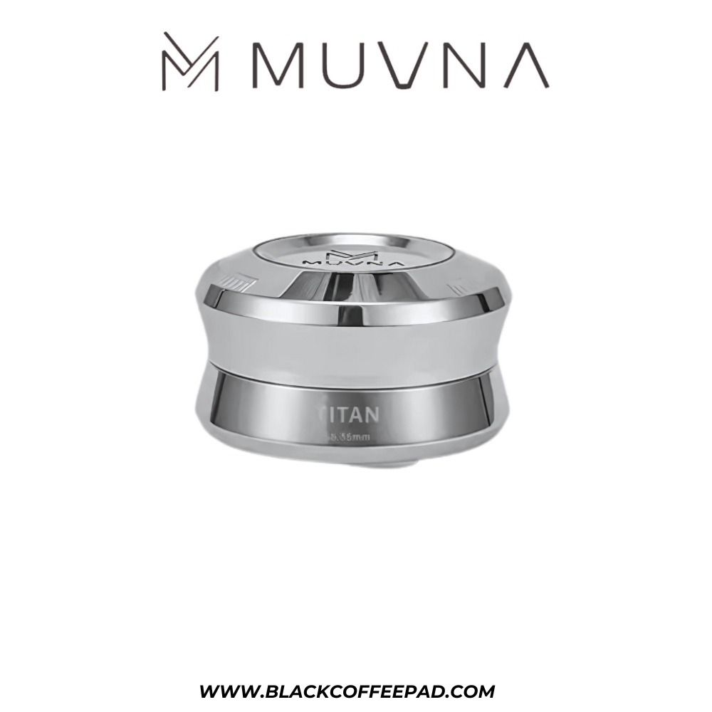  لولر قهوه تمام استیل گرویتی موونا مدل تایتان سایز 58.5 میلی متری | Titan Gravity Leveler Full Stainless Steel Body Sprin 