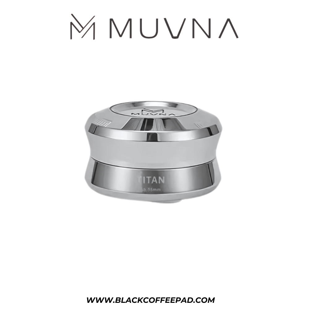  لولر قهوه تمام استیل گرویتی موونا مدل تایتان سایز 58.5 میلی متری | Titan Gravity Leveler Full Stainless Steel Body Sprin 