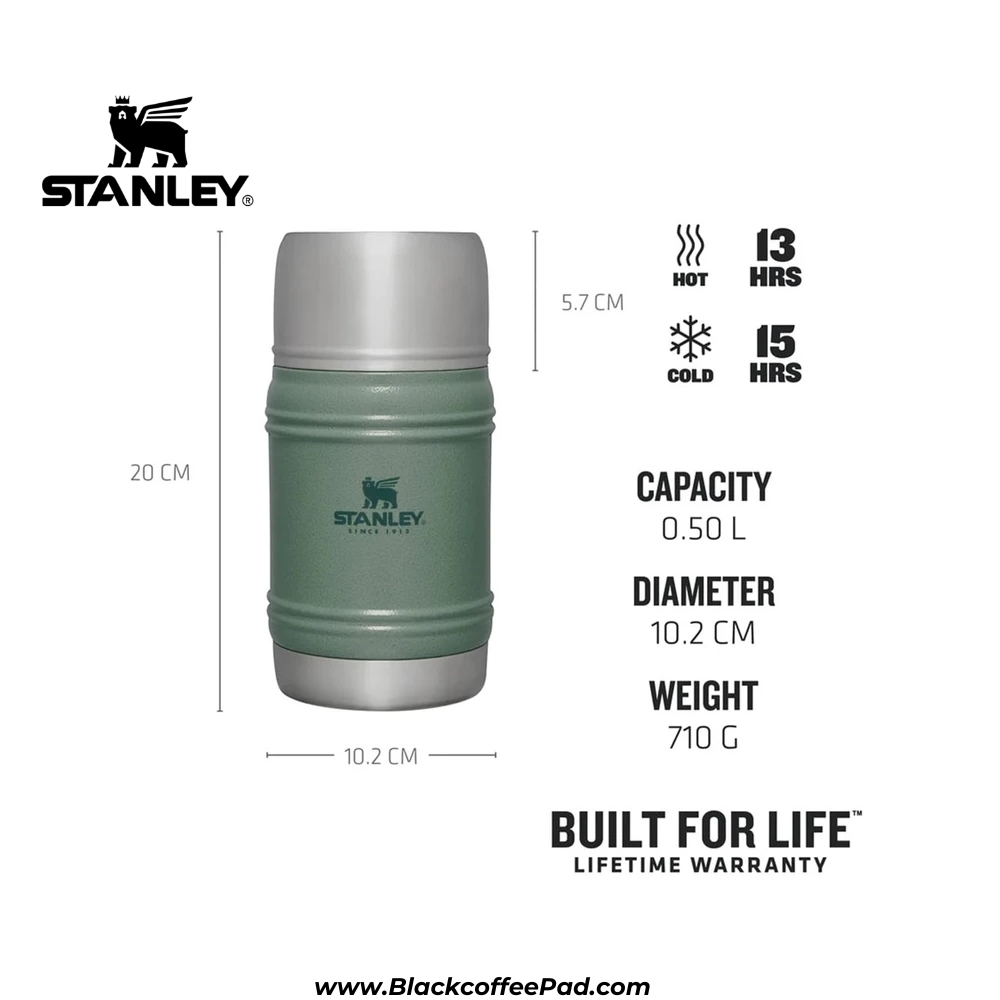  فلاسک استنلی غذا مدل آرتیسان گنجایش 0.5 لیتر | STANLEY ARTISAN THERMAL FOOD 0.5 Litr 