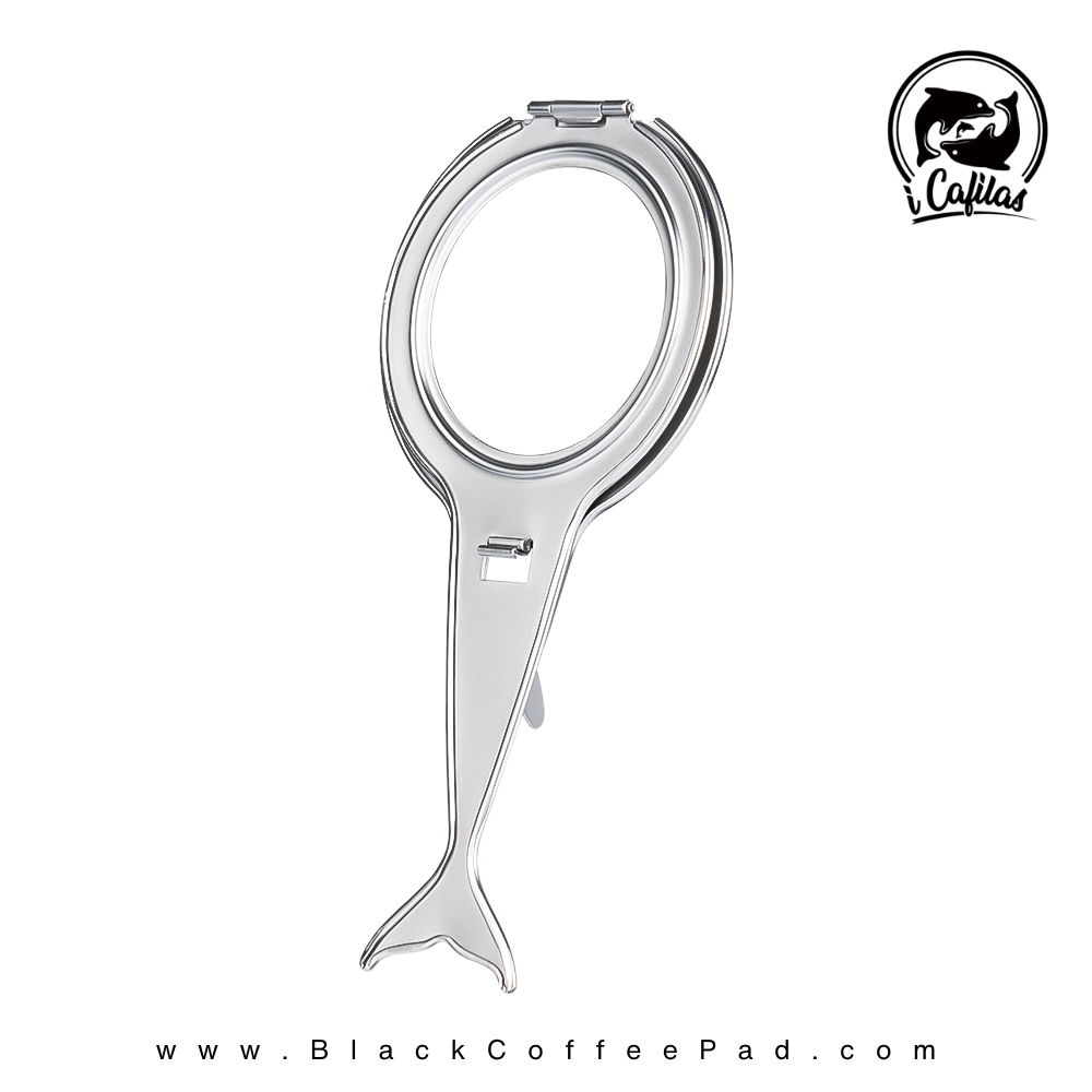  دریپر کاغذی آیکافیلاس پایه فلزی و فیلتر کاغذی مدل HLB15 بسته 40 عددی | HLB15 Simplest Paper Dripper Mini iCafilas 