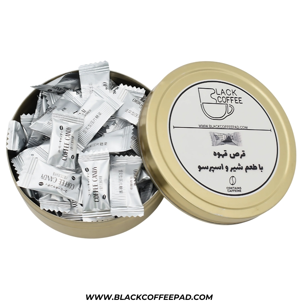  آب نبات قهوه با طعم اسپرسو Coffee Candy | خرید آب نبات قهوه 