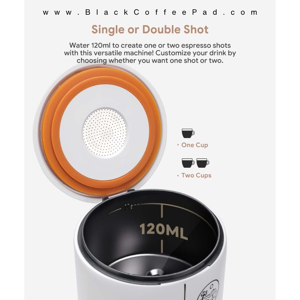  اسپرسو ساز شارژی مسافرتی آیکافیلاس مدل ME2410 اصل | Icafilas Travel Espresso Maker 