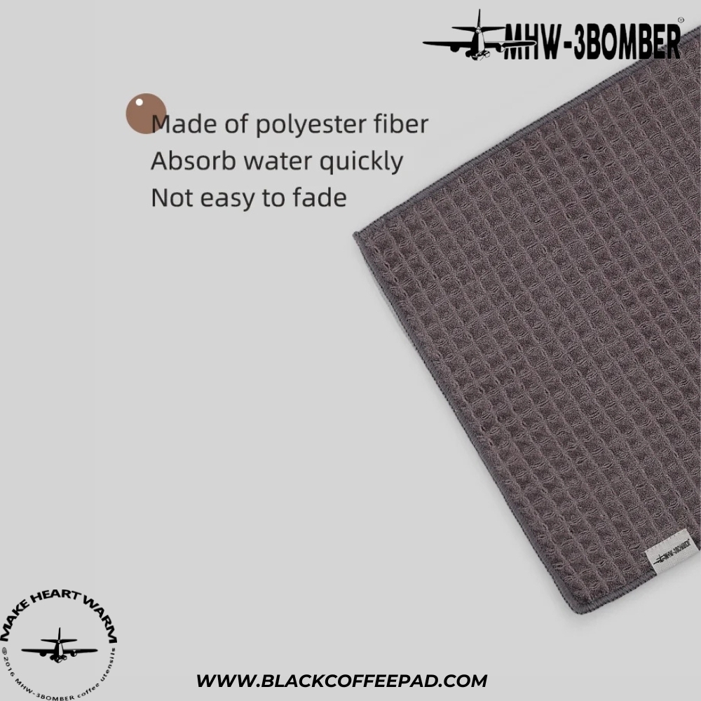  دستمال باریستا بمبر مدل وافل بار 30x30 و 30x70 سانتی متر | MHW-3BOMBER Waffle Bar Towel 