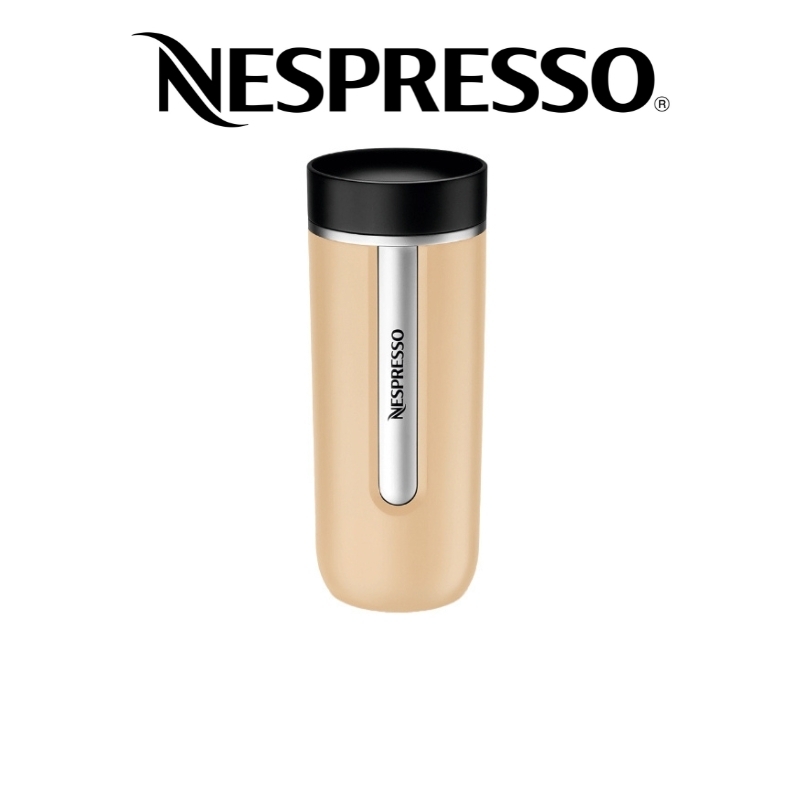  تراول ماگ نسپرسو مدل نومد 500 میلی لیتر رنگ کرم | Nespresso Travel Mug Nomad | ماگ نسپرسو کرم | تراول ماگ نسپرسو 