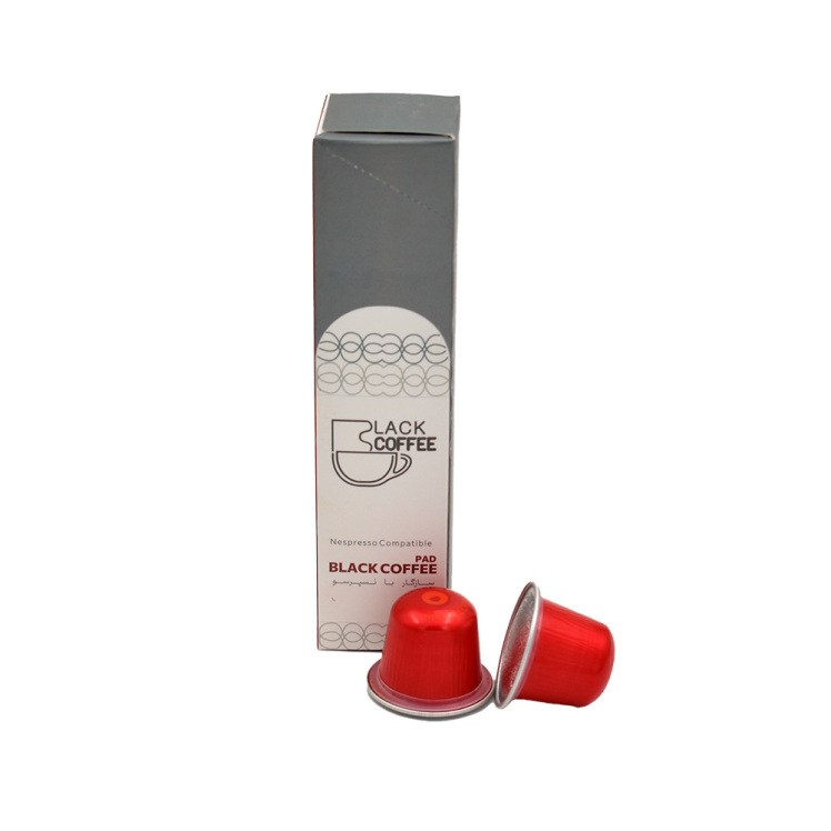 کپسول قهوه فول کافئین 100% ربوستا بلک کافی (5 عددی )