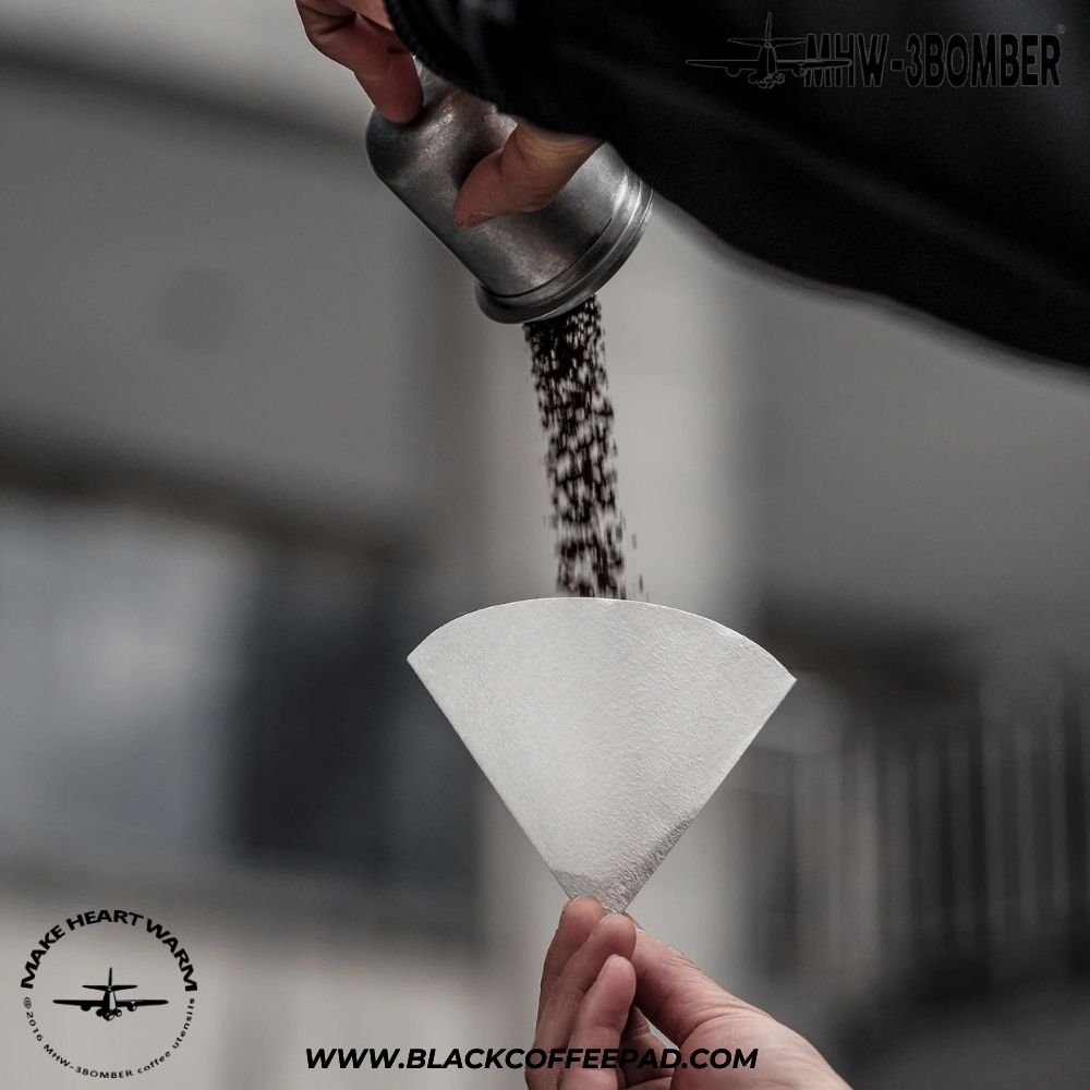 فیلتر کاغذی v60 بمبر سایز 01 صد عددی | MHW-3BOMBER Cone Coffee Filter Paper