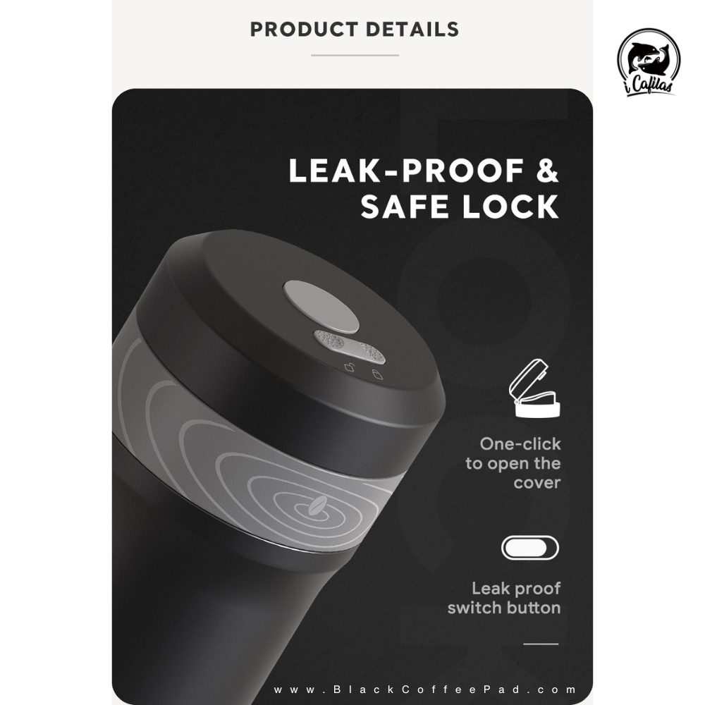  تراول ماگ آی کافیلاس مدل Insulated Thermal گنجایش 0.32 لیتر | Insulated Thermal Travel Mug 0.32 Litr 