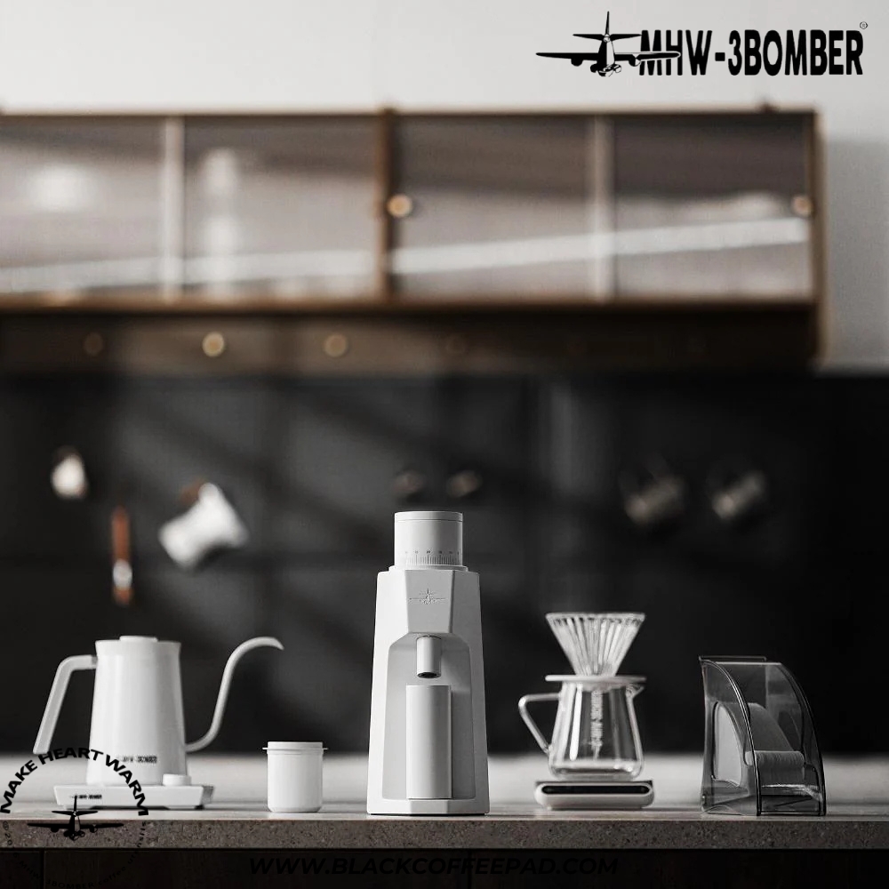  آسیاب قهوه بمبر مدل Sniper (G6152B-OS) مشکی مات | MHW-3BOMBER Sniper Electric Coffee Grinder 