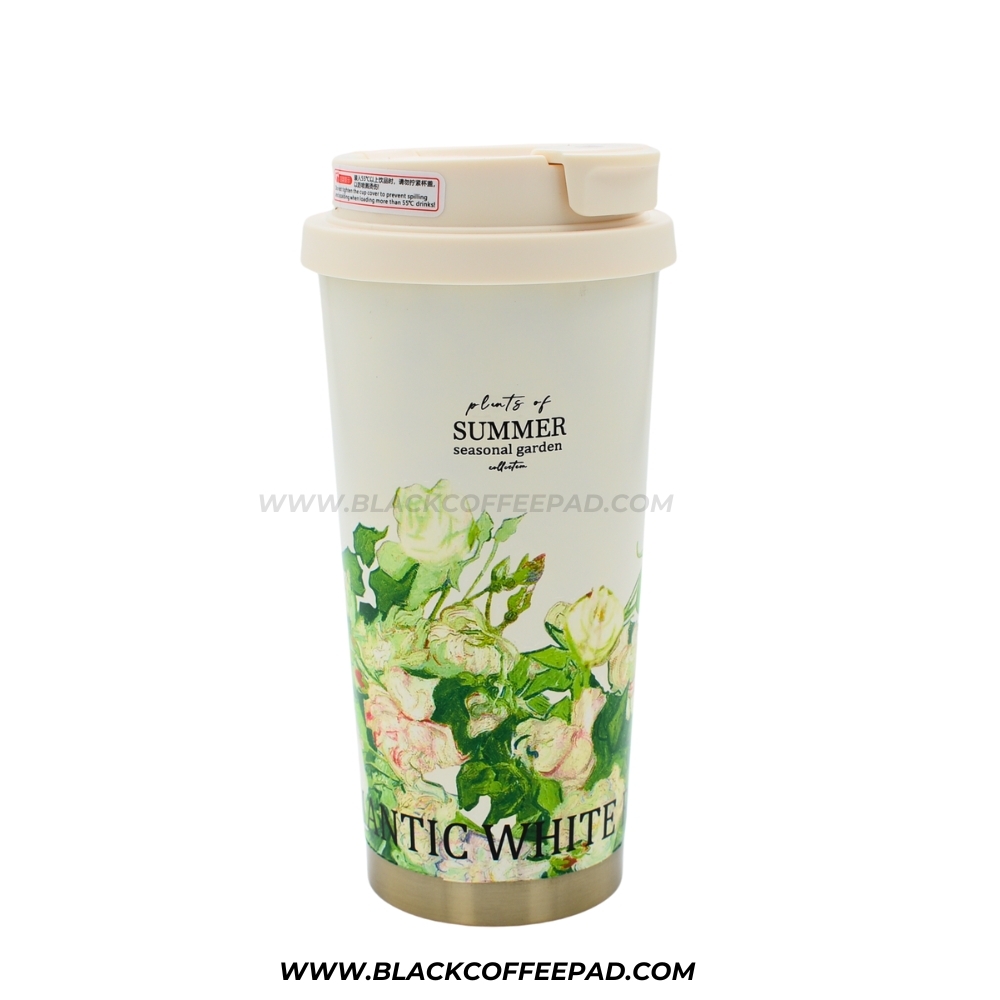 تراول ماگ 2 حالته swig Suck مدل summer seasonal garden گنجایش 530 میلی لیتر 