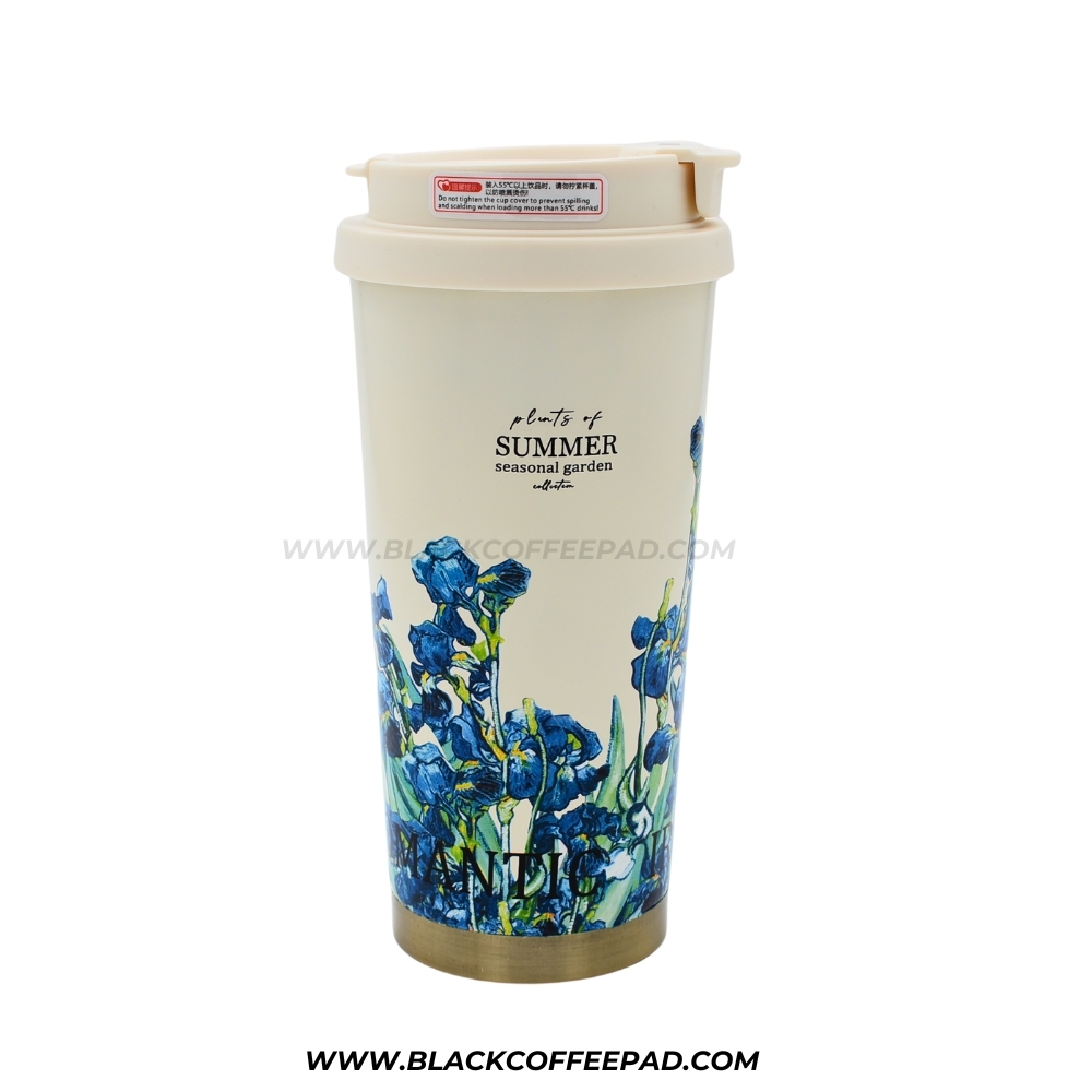  تراول ماگ 2 حالته swig Suck مدل summer seasonal garden گنجایش 530 میلی لیتر 