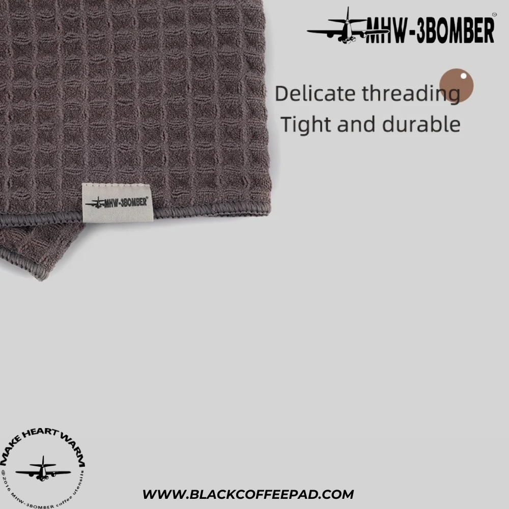  دستمال باریستا بمبر مدل وافل بار 30x30 و 30x70 سانتی متر | MHW-3BOMBER Waffle Bar Towel 