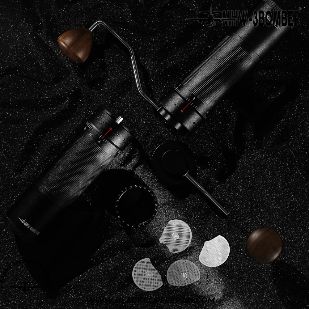  آسیاب قهوه دستی بمبر مدل Blade R3 رنگ مشکی | MHW-3BOMBER Blade R3 Manual Coffee Grinder 